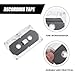 ARTIBETTER 2pcs Audio Cassette Tapes Dictating Blank Microcassette Tapes 30 Min Recording Time Per Tape Replacement Cassette Tapes