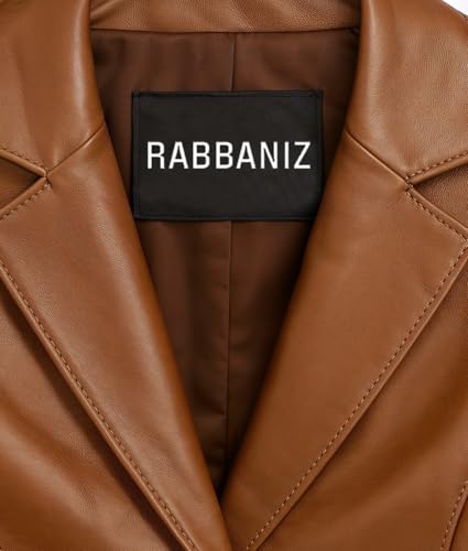 Leather Blazers for Women - Business Casual Coat - Real Lambskin Blazer Jackets for Women's3