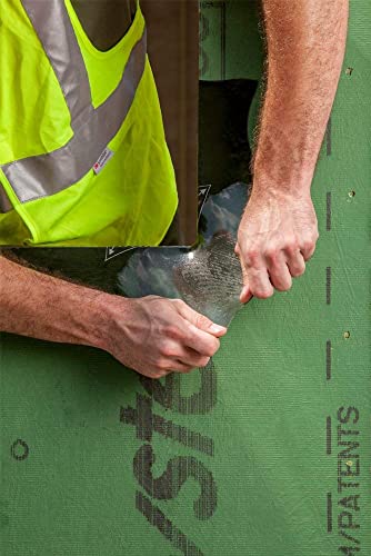 ZIP System Huber Stretch Tape | Self-Adhesive Flexible Flashing for Doors-Windows (10" x 75')