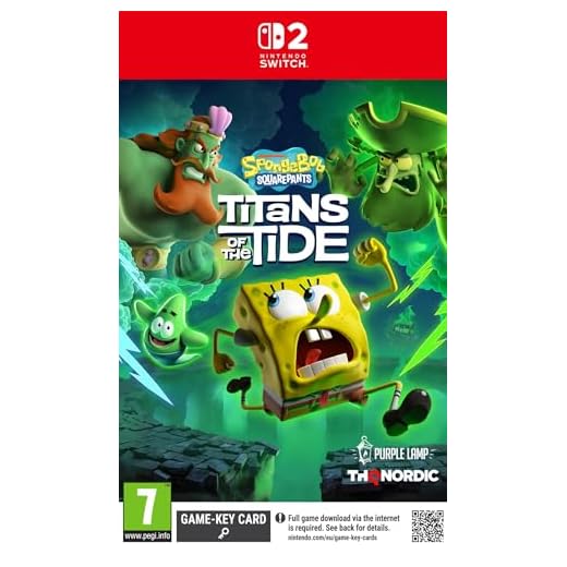 SpongeBob Schwammkopf: Giganten der Gezeiten (Titans of the Tide) [PEGI] (Nintendo Switch 2)