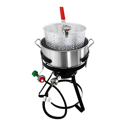 Chard FFPA105 Fish And Wing Fryer, Silver thumb #4