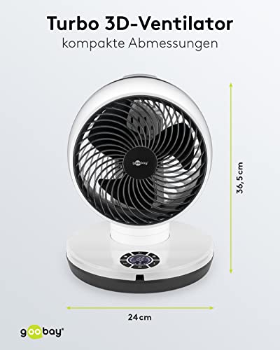Goobay 59515 Potente ventilatore con telecomando Ø...