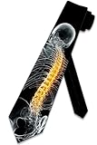 Three Rooker Chiropractor Ties Mens Xray Neckties Doctor Tie