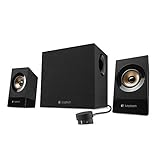 Logitech 980-001054 Z533 43832 Lautsprechersystem 120Watt, Schwarz, AUX-Anschluss
