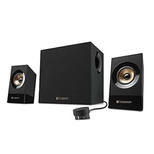 Logitech 980-001054 Z533 43832 Lautsprechersystem 120Watt, Schwarz, AUX-Anschluss