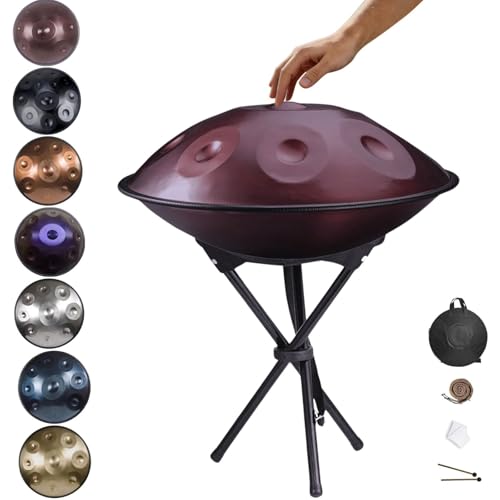 �n���h�p�� 9��/10��/12�� �y�� �j�Z�� �n���h�p���h���� �n���h�p�� �X�`�[���h���� �y�� 432/440Hz 22�C���` �u���P�b�g�����[�ܕt���n���h�p���}���b�g2�A���o�z(Purplish-red,440Hz/9Note)