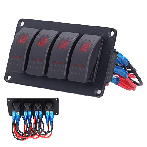 Panel de interruptor con protección contra sobrecalentamiento impermeable 3
