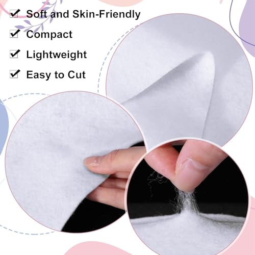 Vincreem 2 Rolls 12"x 10yd Quilting Batting Cotton Batting Roll Sewing Supplies for Needle Punched Quilt, DIY Project, Fabric Sewing Crafts(White) by Vincreem - Used condition - Image 2