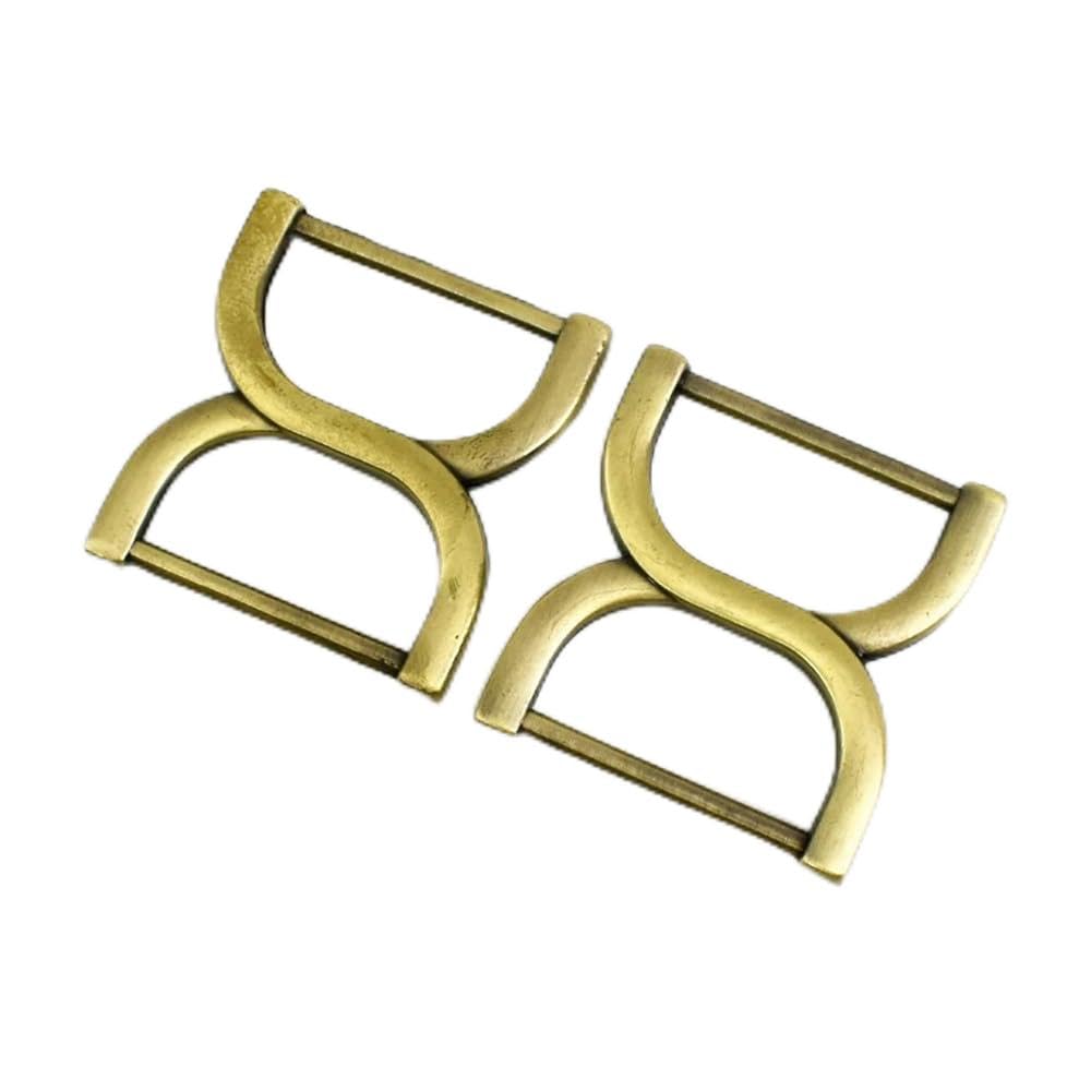 5/10/20/30 szt. 25 mm metalowe klamry regulacyjne pasek do torby łącznik pierścień taśmy karabińczyk pasek suwak sprzęt DIY akcesoria rzemieślnicze (BF188-mosiądz, 20 szt.), Bf188-mosiądz, rozmiar