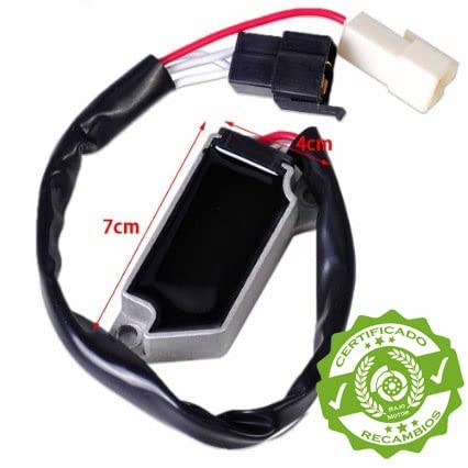 ➤ Regulador Yamaha ▷ Virago XV400 XV500 XV535 XV700 1984 1985 1986 1987 1988 1989 1990 1991 1992 1993 1994 1995 1996 Rectificador de Voltaje electrico Cover