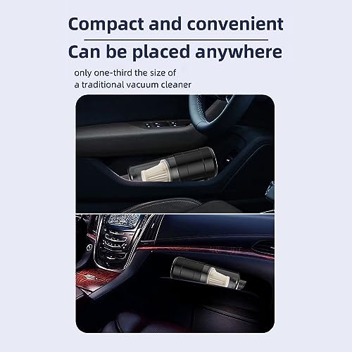 Fockety Elektrischer Druckluft-Duster & Vakuum, kabelloser Hands taub Sauger und Luft Duster, wiederauf ladbarer tragbarer Luft gebläse Tastatur Reiniger für Computer, Auto, Zuhause