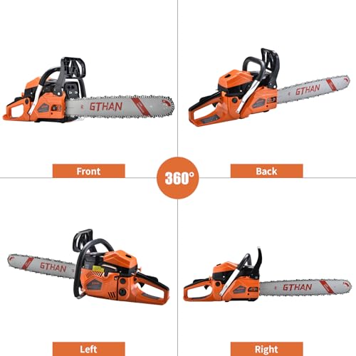 62cc Gas Chainsaw 20-Inch