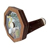 VELIHOME DIY Kaleidoscope Kit,Children Classic Toy Wooden Kaleidoscope Top Educational Science Craft...