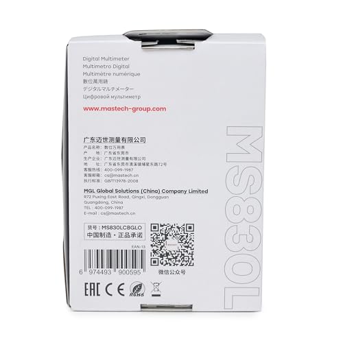 Image of Mastech MS830L, Digital Multimeter - Advanced Features for Accurate Electrical Measurements