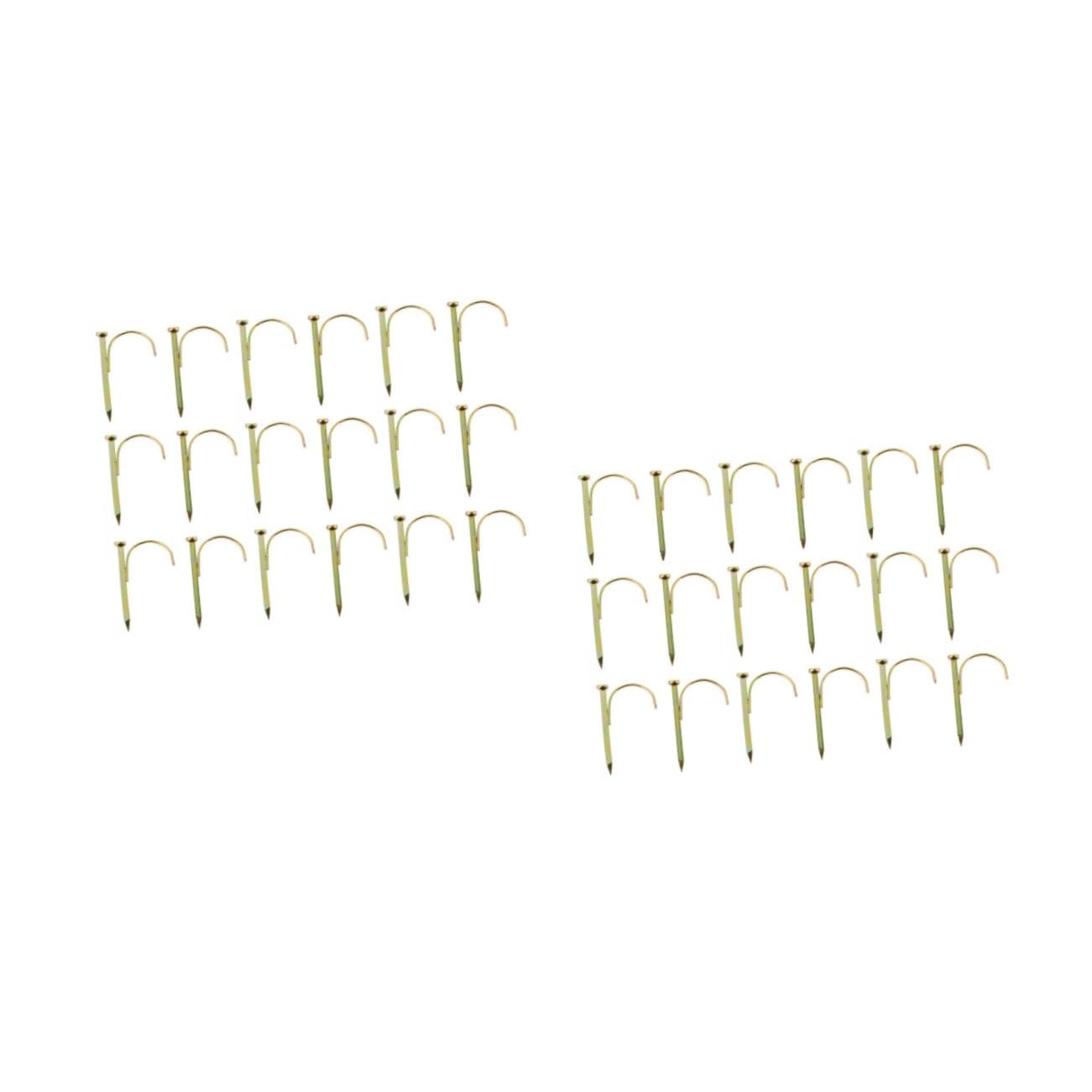 EXCEART 2 ensembles Collier De Serrage Pour Tuyau D'Eau En Acier Inoxydable Doré 200 pièces * 2 Couleur Aléatoire