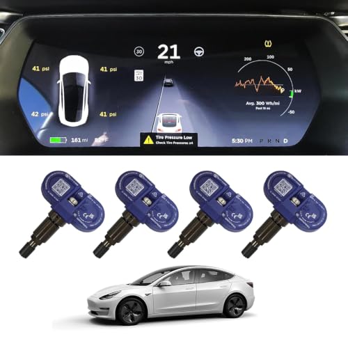 Image of Bluetooth TPMS Sensor for Tesla Model 3 Y X S Tire Pressure Sensor (4 Pcs)