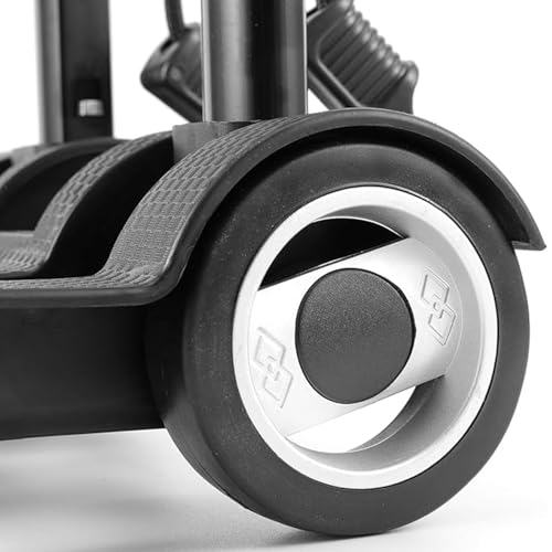 Carretilla plegable ligera y resistente para equipaje 55 lbs miniatura 3