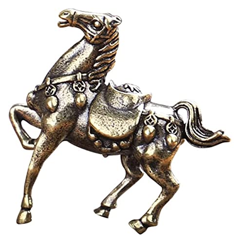 Statue en laiton de table cadeau idéal figurines porte-bonheur