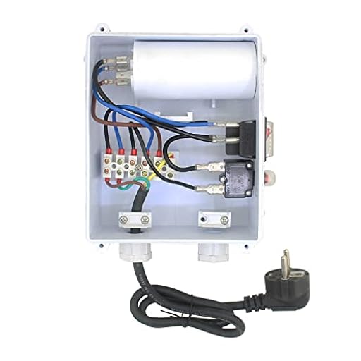Caja de control para bomba sumergible 220v cuadro eléctrico bomba pozo profundo controlador condensador (1500w - 2HP) | Ya disponible en tu tienda friki favorita! En mundofriki.es! Caja de control para bomba sumergible 220v cuadro eléctrico bomba pozo profundo controlador condensador (1500w - 2HP) | Ya disponible en tu tienda friki favorita! En mundofriki.es!