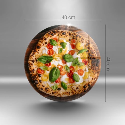 Planche à découper Wallfluent cuisson 40cm polyvalente pizza italienne - 7