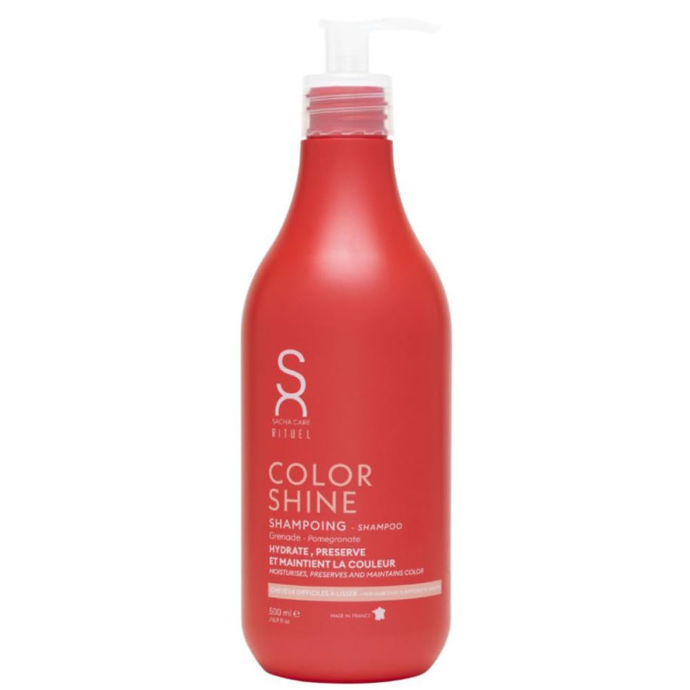 Rituel Color Shine szampon z granatem – ochrona koloru i połysk do włosów farbowanych, 500 ml