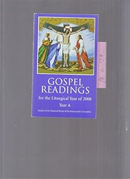 Paperback Gospel Readings for the Liturgical Year of 2008 (Year A) Book