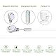 1 Stück,verbessertes 6W/5V Solarpanel mit Ladewarnung,Atemlicht, kompatibel mit Google Nest-Kamera im Innen- und Außenbereich und 2,Generation (Akku-Version), einfache Installation,IP66 wasserdicht