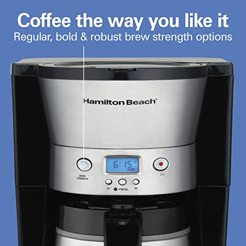 Hamilton Beach 46899R Programmable Coffee Maker With 10 Cup Thermal Carafe thumb #4