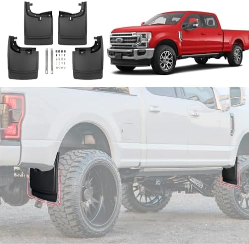 Mud Flaps for 2017-2026 Ford F-250/F-350 Super Duty Without OEM F...