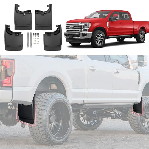 JTYZSM Mud Flaps for 2017-2026 Ford F-250/F-350 Super Duty Without OEM Fender…