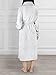PAVILIA Soft Plush Women Fleece Robe, Light Grey Cozy Bathrobe, Female Long Spa Robe, Warm Housecoat, Satin Waffle Trim, L/XL