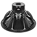B&C Speakers 18DS115-4 18-in Woofer with 3400 Watts Continuous Program Power Capacity 116mm (4.5 in) Four Layer Aluminum Voice Coil 4 Ohms Impedance, Black