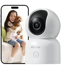 Amazon.co.jp: ゾシ(ZOSI) 防犯カメラ 【双方向通話・自動追跡】 300万