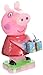 Dekora - 346089 Peppa Pig Bougie Cire Rose 3 x 3 x 8 cm