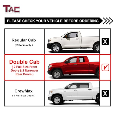 Estribos laterales 4.25 pulg para Toyota Tundra 2007-2021 miniatura 4