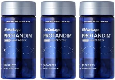 Protandim NRF2 Synergizer (3 Bottles) NRF2 Activator, Antioxidant Nutritional Supplements, NRF2 Activates Antioxidant to Fight Oxidative Stress, Anti Aging Supplement, Blend of 5 Herbal Ingredients