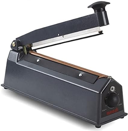 Arihant Packaging's 8 Inches Heat Packing Sealing Machine , Polythene, Packet, Plastic Bag Pouch Impulse Sealer for Packaging, Seal for Table Top | Single Transformer Machine