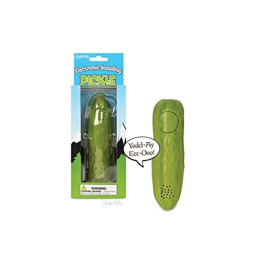 Yodeling Pickle: A Musical Toy, Fun for All Ages, Great Gift, Hours of Mindless Entertainment