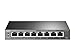 Produktbild TP-Link 8 Port Gigabit PoE Switch 4 PoE Port @ 55W Easy Smart Plug & Play Lebenslanger Schutz Robustes Metall mit geschirmten Ports Unterstützt QoS, Vlan, IGMP und Link Aggregation (TL-SG108PE)