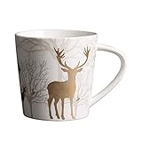 qunxun Keramiktasse Kaffeetasse Milchglas 501-600Ml Mkb-111B (Matt)