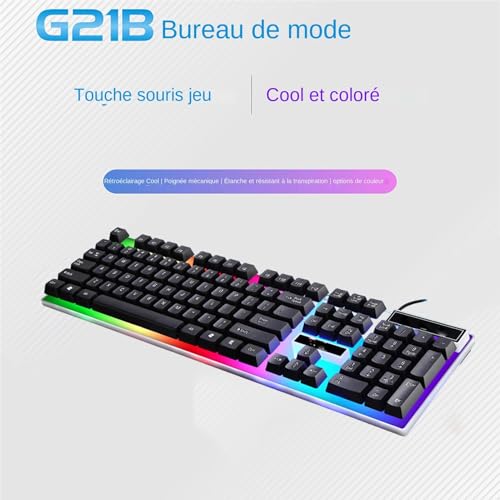 Clavier mécanique Noir Teksome : mini clavier de jeu étanche