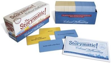 The Storymatic: Colonial Williamsburg Edition – Six gazillion History-Themed Stories in one Little Box. Which one Will You Tell? – Creative. Historical. Fun! – Made in USA