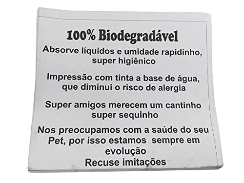 Jornal Pet Pacote Com 200 Folhas - Biodegradável 64x56