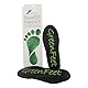 Green Feet Maximum Support Fersensporn Einlagen, orthopädische Schuheinlage für Spreizfuß und Senkfuß, Größe 43-44
