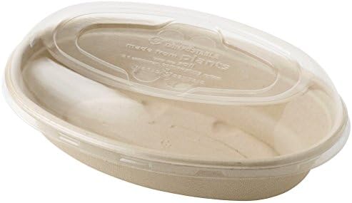 24 oz Burrito Bowl | Compostable Fiber | Biodegradable Bagasse | 400 count