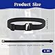 Ptwola Hemd Bleiben Gürtel Bauchfreies Top Taillenband Gürtel-Stil Hemdhalter Verstellbares Gummiband mit Rutschfestem Stretch-Halter für Männer und Frauen Jeans, Hosen, Kleider