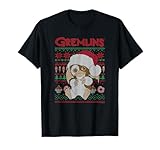 Gremlins Holiday Sweater Pattern Logo T-Shirt