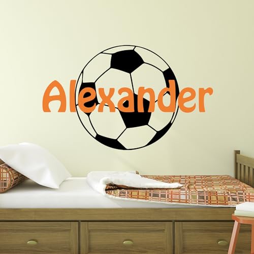 Vinilo decorativo de fútbol para habitación infantil miniatura 4