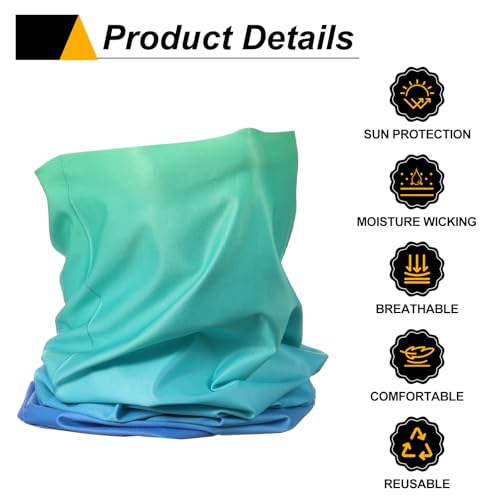 HARFINGTON Summer Cooling Neck Gaiter Sun Protection Face Mask Fishing Neck Gaiter Sunscreen for Cycling Sport4