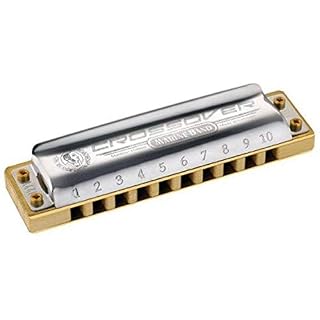 Hohner Marine Band »Crossover » Fis – Harmonica diatonique - Les Beatles, Paul McCartney, John Lennon, RIngo Starr, George Harrison